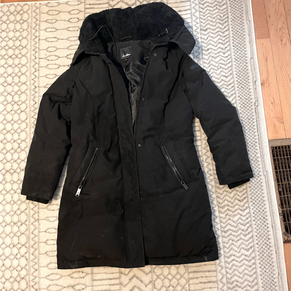 Great condition. Mid length Sam Edelman hooded down and feather fill parka.